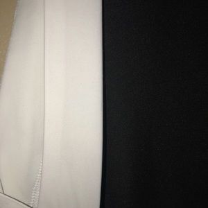 Black and white dress